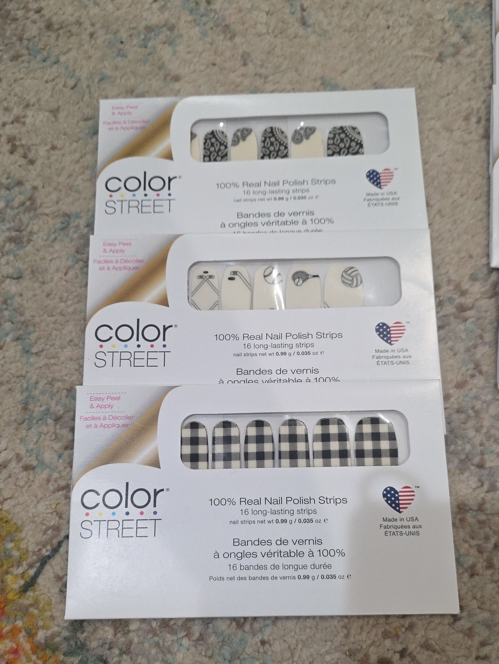 Color Street Clear Overlay Nail Strips
